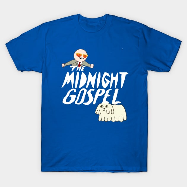 The Midnight Gospel President and Charlotte T-Shirt by shortwelshlegs